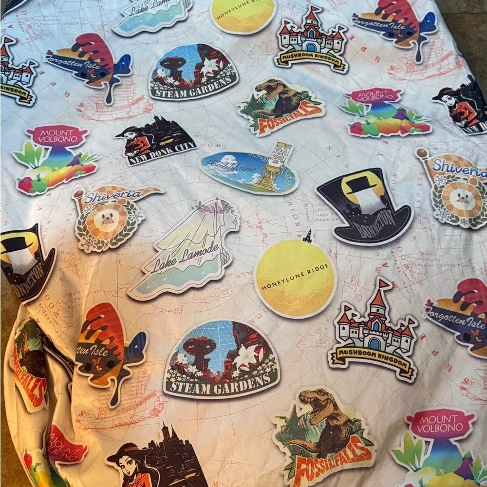 Nintendo Super Mario Odyssey Themed Twin Bedding, Sheets, Comforter, Dinosaur